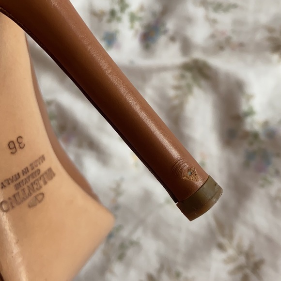 Valentino tan brown bow high heels size 36 - Picture 11 of 15